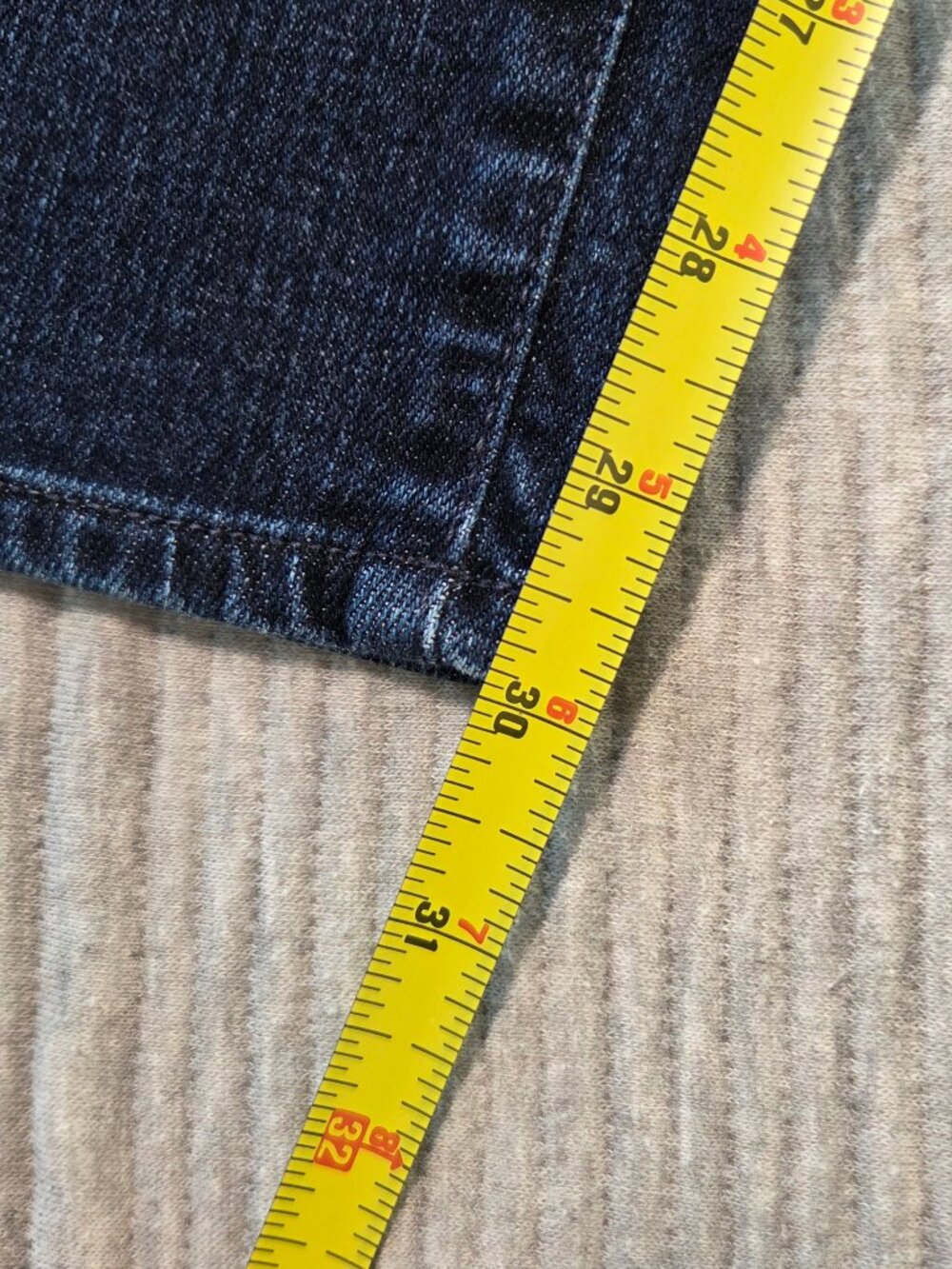 AG Adriano Goldschmied Matchbox Slim Straight Jeans Men's 34x30 Dark Wash USA Ma - Picture 7 of 11